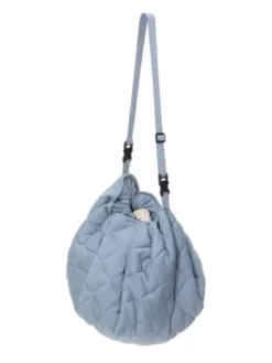 Play&Go leikkimatto/lelupussi Organic Soft, Dusty Blue