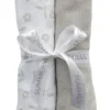 Puuvilla harsosetti 2-pack grey GOTS