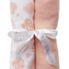 Puuvilla harsosetti 2-pack peachy GOTS