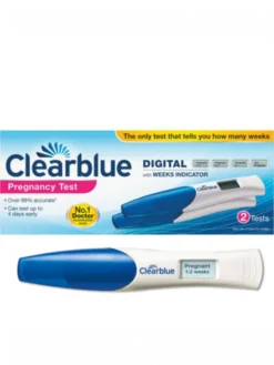 Raskaustesti Clearblue Digital viikkonäytöllä 2kpl