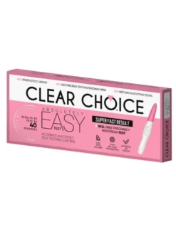Raskaustesti CLEAR CHOICE 6 päivää ennen - puikko