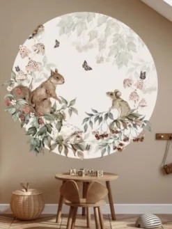 Seinätarra 140cm, Circle Tiny Forest