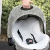 BABY´S ONLY Suojaava kuomu turvakaukaloon, Teddy urban taupe