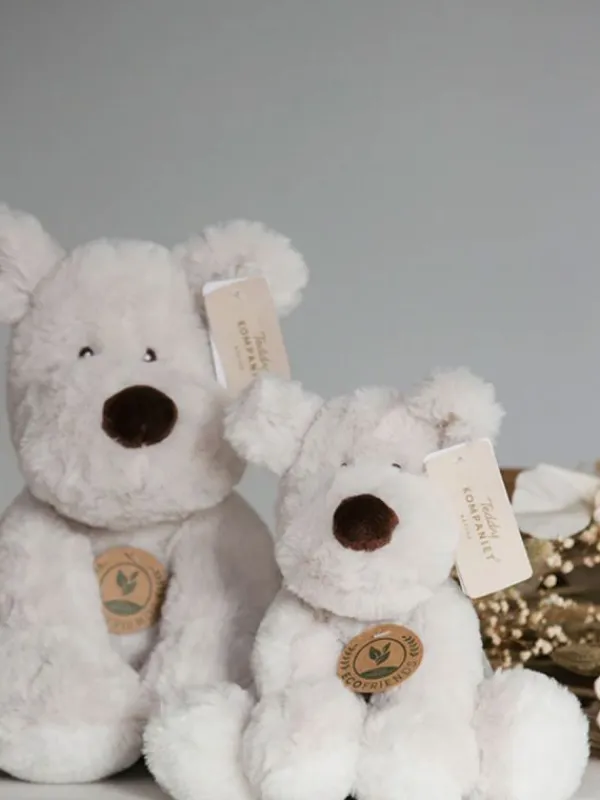 TEDDYKOMPANIET Teddy Mocca 25cm – beige pehmokoira