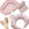 COTTON & SWEETS Vastasyntyneen Maxi set, blush