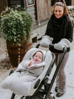 BABY´S ONLY Vaunurukkaset nepparikiinnityksellä, Hope ecru