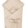 Vauvan kapalo & leikkimatto, Beige röyhelöt