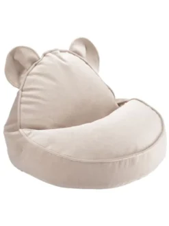 WIGIWAMA - Lasten säkkituoli Dusty Beige Bear