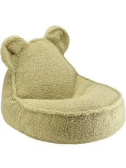 WIGIWAMA - Lasten säkkituoli Teddy Matcha Bear