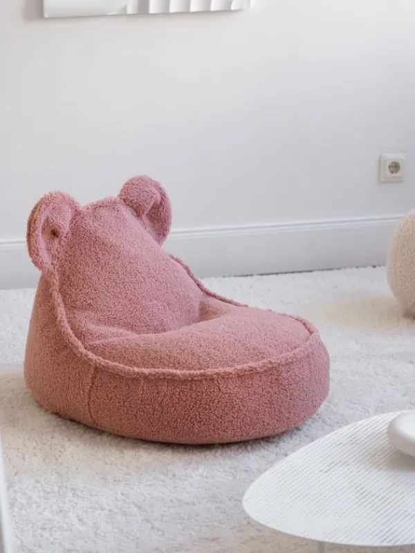 WIGIWAMA - Lasten säkkituoli Teddy Guava Bear