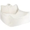 WIGIWAMA - Lasten säkkituoli Teddy Cream white