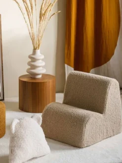 WIGIWAMA - Lasten tuoli Cloud Teddy Biscuit