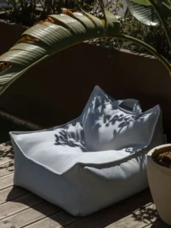 WIGIWAMA - Ulkosäkkituoli, Azure